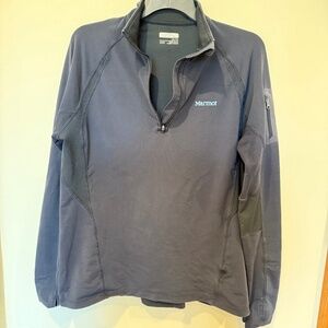 Marmot 1/4 zip, black - XL